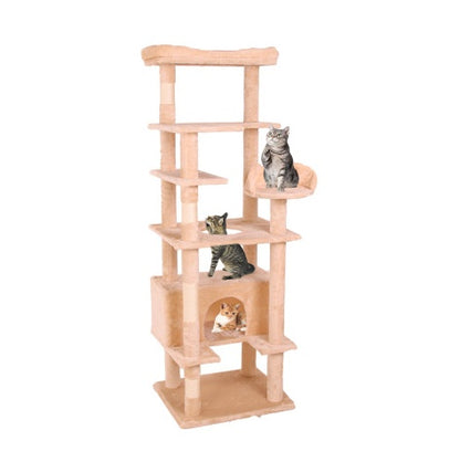 Cream White Cat Climbing Frame