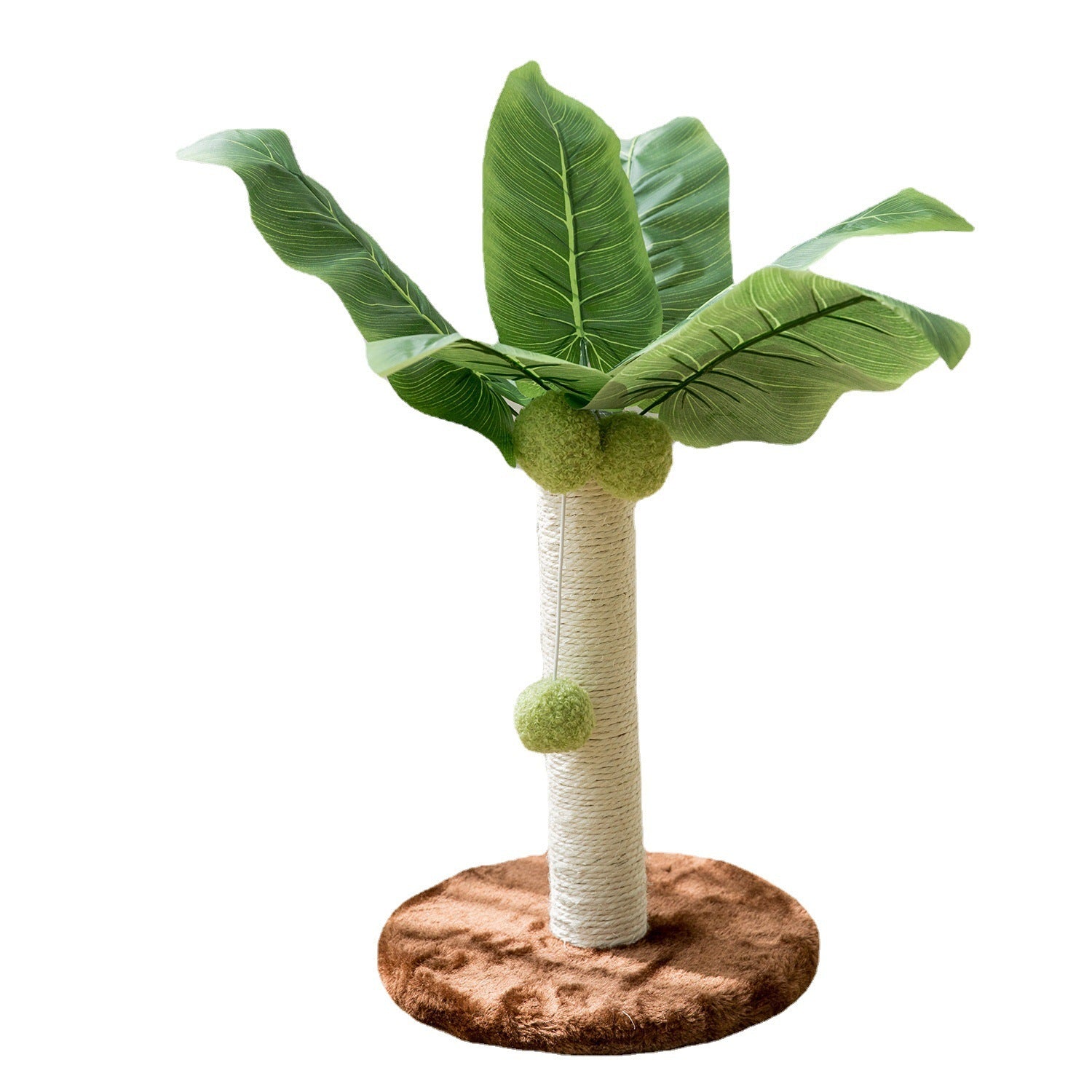 Palm tree-shaped cat toy with a scratching post - neferpaws