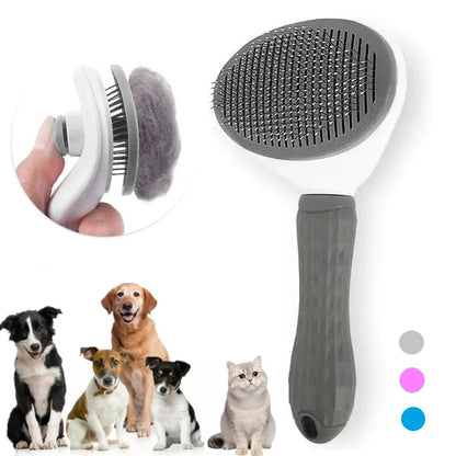 Self-Cleaning Pet Hair Removal Comb - Neferpaws
