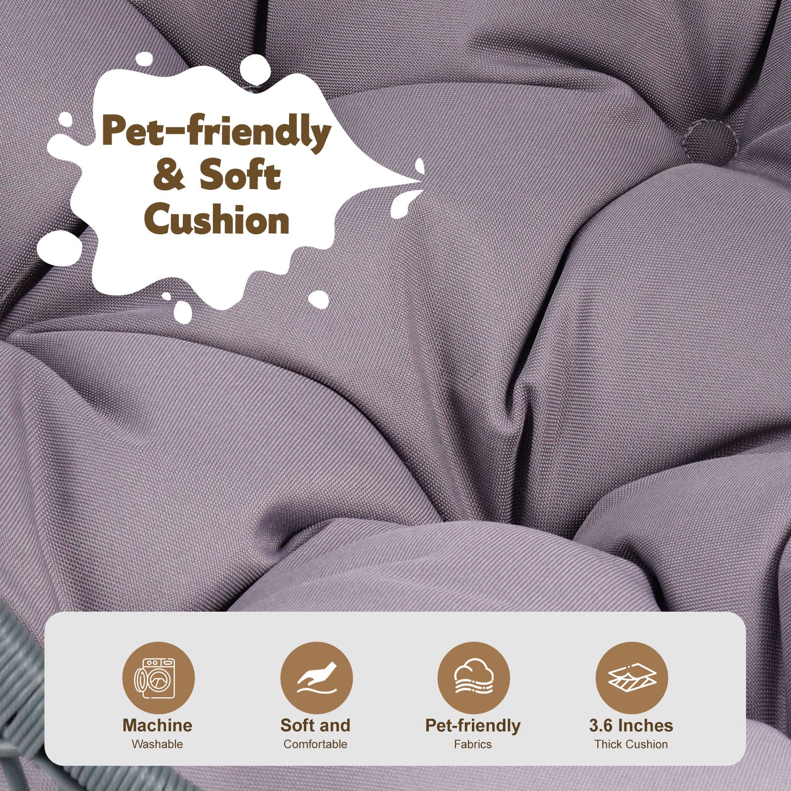 Cozy Cat Hammock Bed with cusion - Neferpaws