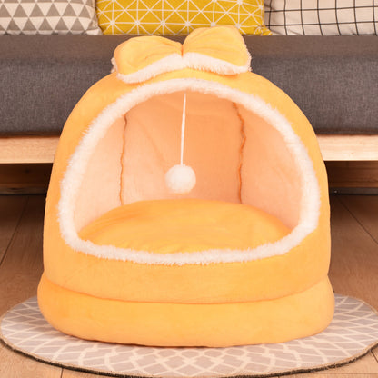Four Seasons Semi Closed Cat Nest